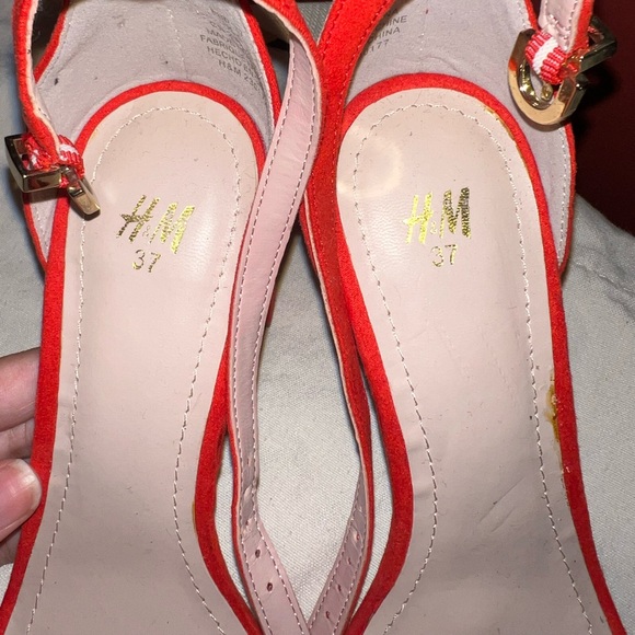 H&M bow tie chucky heels size 6-6.5 - Picture 4 of 7